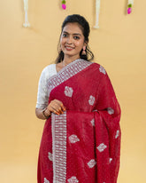 SC3777 - Fendy With Premium Stone And Blouse Work